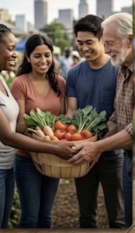Grocery & family-life community — People